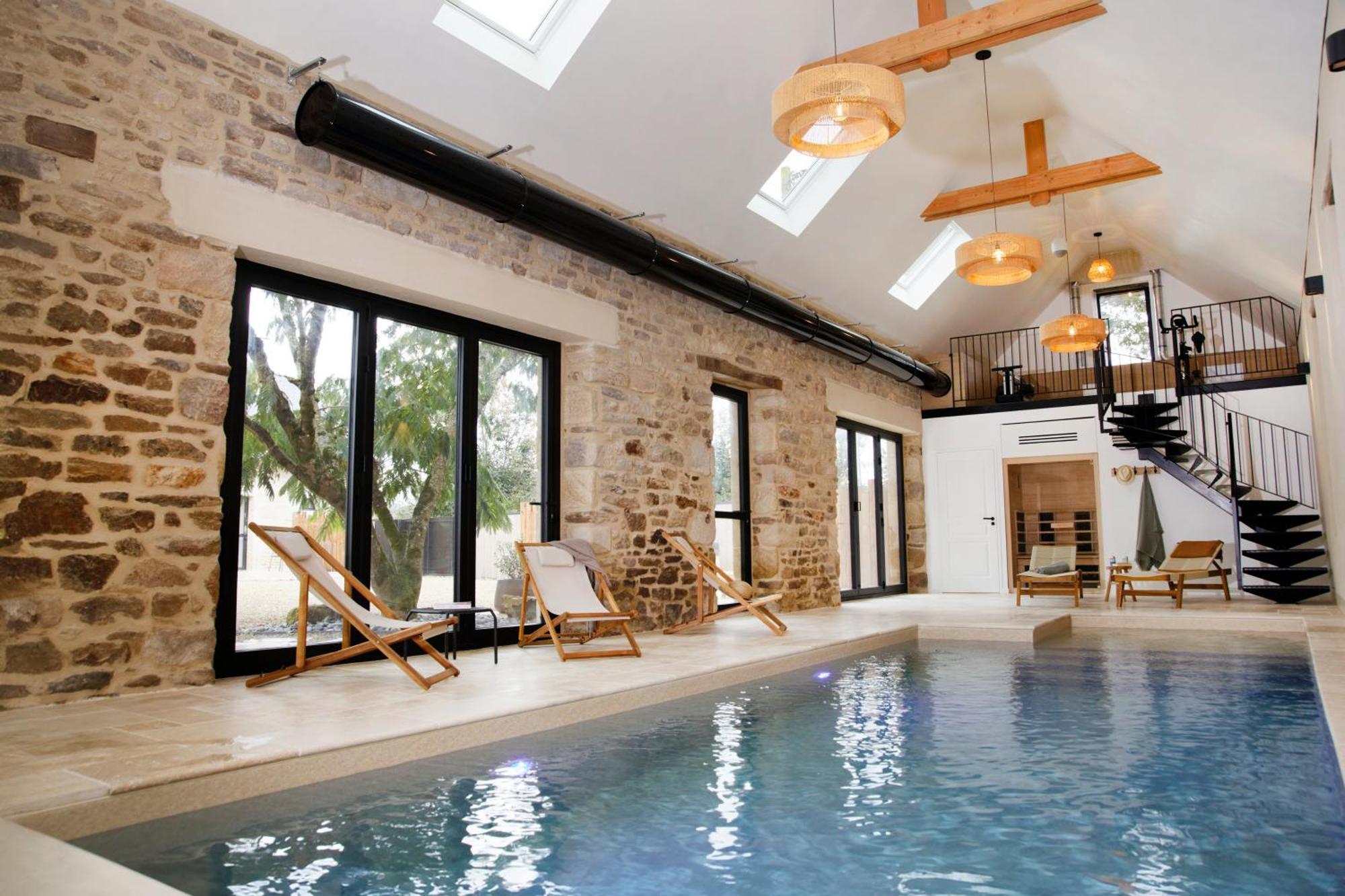 Le Domaine De Soani - Piscine Interieure, Jacuzzis & Sauna Adult Only Saint-Évarzec Exterior foto